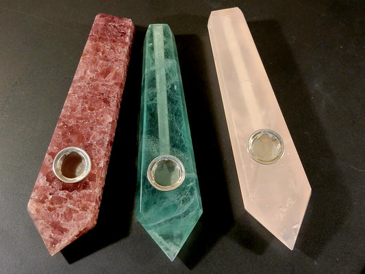 Crystal pipes
